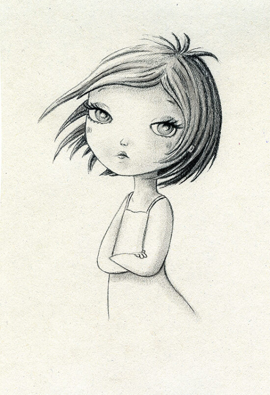 au crayon